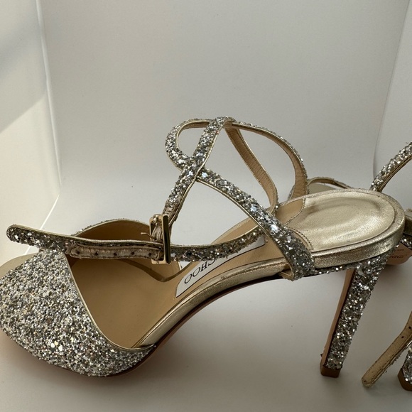 Jimmy choo heels Jimmy choo glitter heels - Picture 3 of 11